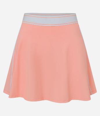 Short Saia Esportivo com Cós elastico e Friso Contrastante
