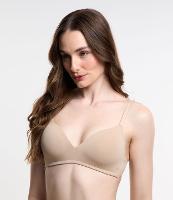 Kit 02 Sutiãs Bojo Triangular em Poliamida com Alças Reguláveis - 1