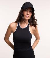 Regata Nadador Esportiva Seamless com Detalhe Contrastante na Gola - 1