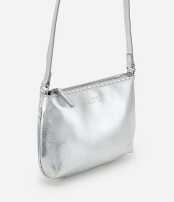 Bolsa Transversal Pequena Metalizada