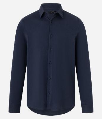 Camisa em Piquet Performance com Gola Lapela e Manga Longa