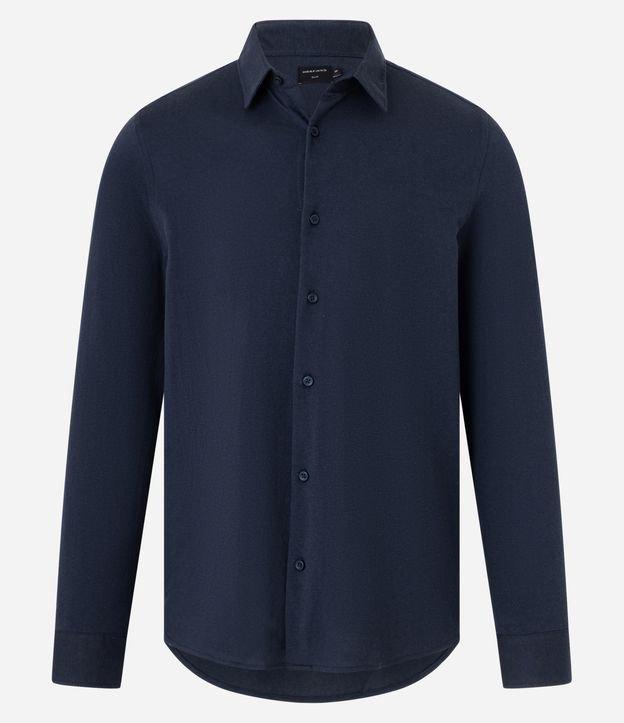 Camisa em Piquet Performance com Gola Lapela e Manga Longa - 1