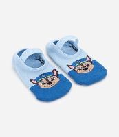 Meia Sapatilha Infantil com Estampa Patrulha Canina - Tam 19 a 30 - 1