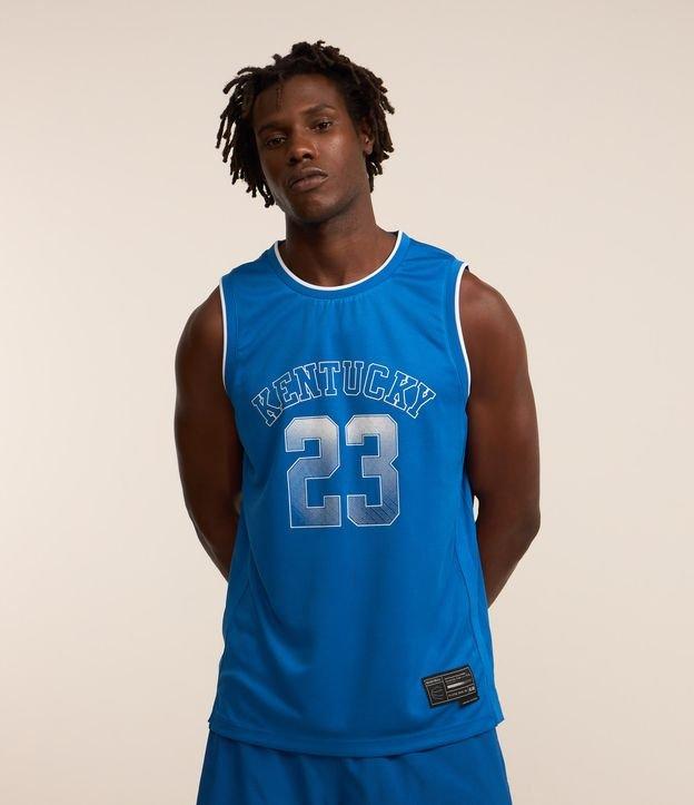 Regata Basquete Esportiva com Tecnologia Dry e Estampa Kentucky 23 - 3