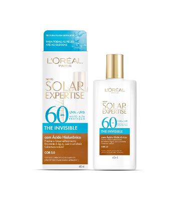 Protetor Solar Facial L'Oréal Paris Expertise Fluído Cor 5.0