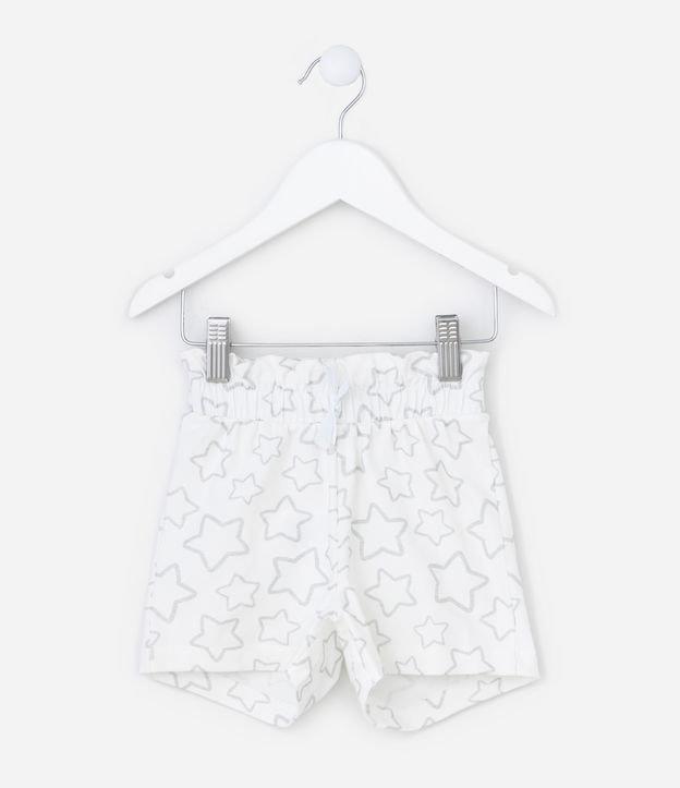 Short Infantil com Estampa Estrelas - Tam 1 a 5 Anos - 1