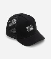 Boné Trucker Infantil em Sarja com Lettering Calm Mood - Tam U - 1