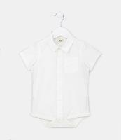 Body Infantil em Tricoline com Bolsinho - Tam 03 a 18 Meses - 1