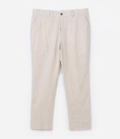 Calça em Viscolinho com Cós com Passante - 1