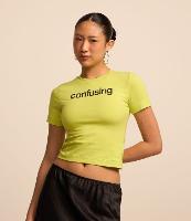 Camiseta New T-shirt com Lettering Confusing - 2