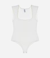 Body em Crepe com Decote Quadrado - 1