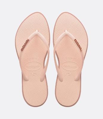 Chinelo Point Havaianas com Sola Bicolor