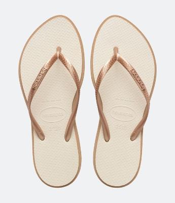 Chinelo Point Havaianas com Sola Bicolor