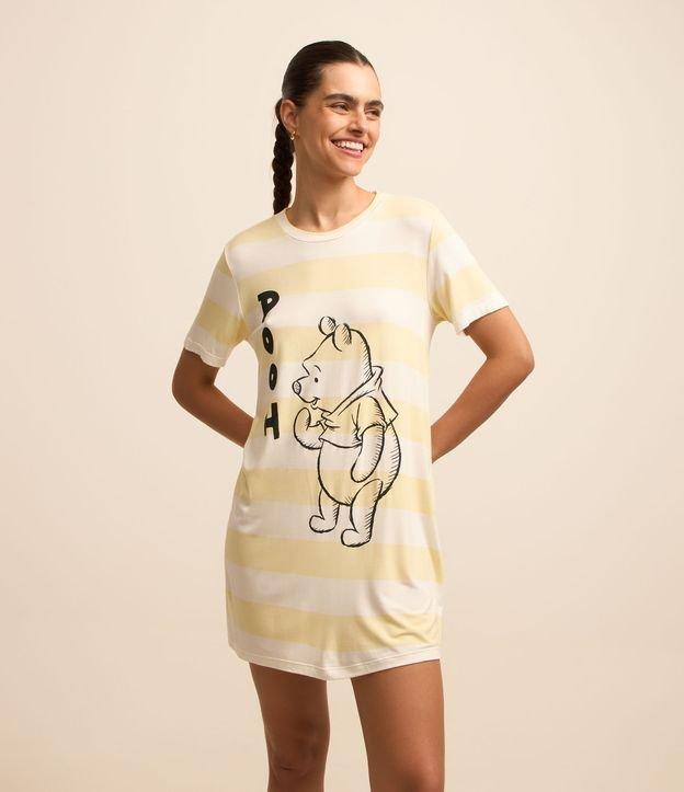 Camisola Estampa Pooh em Viscose - 2