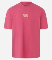 Camiseta Relaxed em Algodão com Estampa Lettering - 1