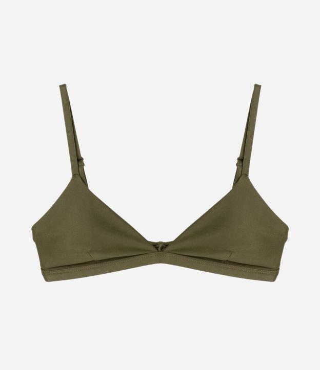 Biquíni Top Triângulo Fixo em Poliamida - 1