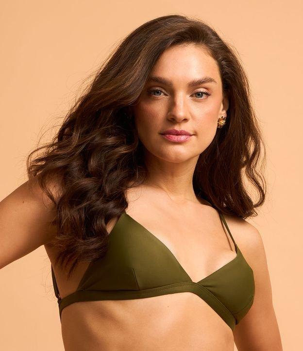 Biquíni Top Triângulo Fixo em Poliamida - 2