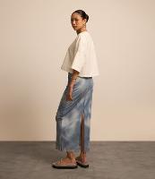 Saia New Midi em Tule com Glitter e Fenda - 2