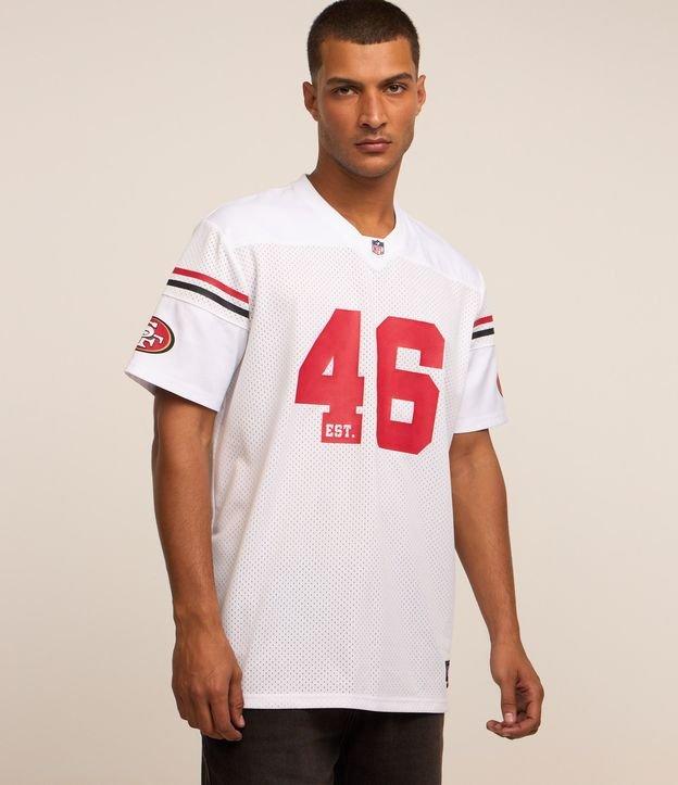 Camiseta em Tecnologia Dry com Estampa NFL 49ERS - 4