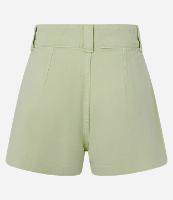 Short Saia em Sarja com Botões Duplos e Bolsos Cargo - 1