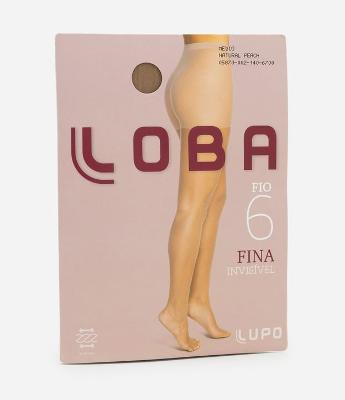 Meia Calça Poliamida Liso Fio 6 Invisível Lupo