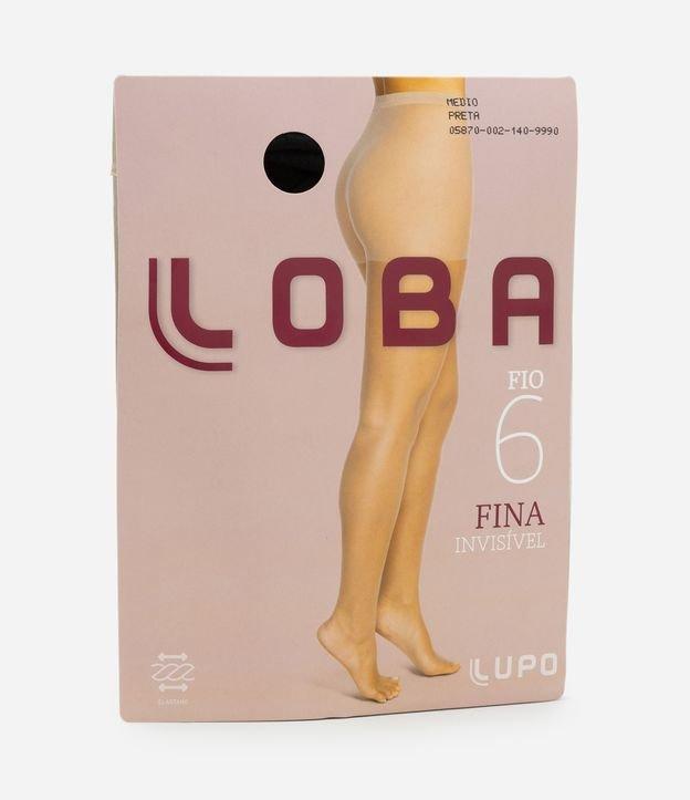 Meia Calça Poliamida Liso Fio 6 Invisível Lupo - 1