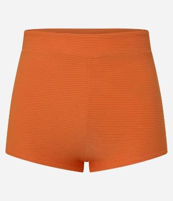 Short de Praia em Poliamida com Textura Canelada