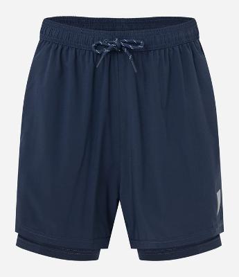 Bermuda Esportiva com Short de Compressão
