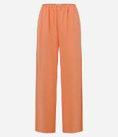 Calça Fluida em Crepe com Elástico no Cós - 1