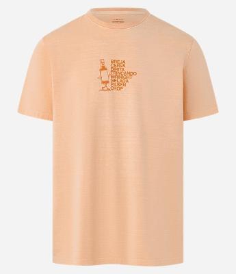 Camiseta Comfort em Algodão com Estampa de Cerveja