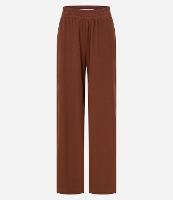 Calça Reta em Ribana Texturizada - 1