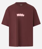 Camiseta Overboxy em Algodão com Efeito Puff com Estampa Lettering - 1