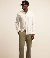 Calça Slim em Sarja com Lavagem Estonada - 2