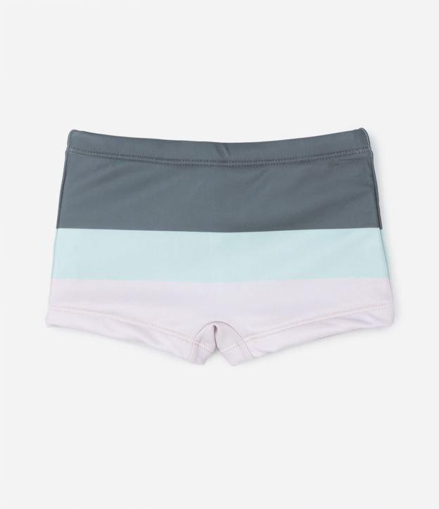 Sunga Boxer Infantil com Estampa Bloco de Cor - Tam 5 a 14 anos - 1