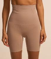 Bermuda Modeladora Seamless Cintura Canelada - 3