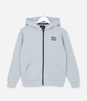 Jaqueta Infantil com Toque Suave e Bolsos - Tam 5 a 14 Anos