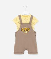 Conjunto Infantil com Bordado do Simba - Tam 0 a 18 meses - 1