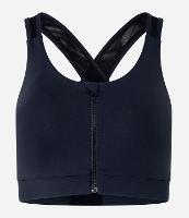 Top Esportivo com Bojo e Alças Finas Transpassadas  Cós Contrastante - 1