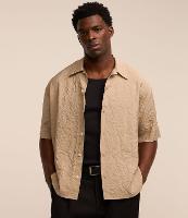 Camisa em Viscose com Efeito Amassado - 1