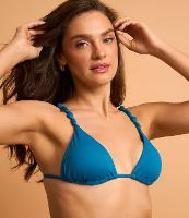 Biquíni Top Cortininha com Franzido nas Alças - 1