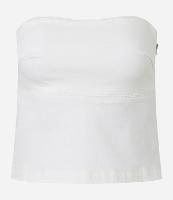 Blusa em Sarja Tomara que Caia com Zíper na Lateral - 1