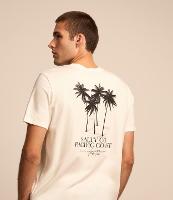 Camiseta Comfort em Algodão com Estampa Salty e Coqueiros - 2
