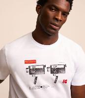 Camiseta em Algodão com Estampa Stellar Compass Kodak - 1