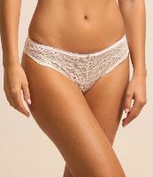 Calcinha Biquíni com Renda Floral - 1