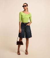 Blusa Ombro a Ombro com Decote Transpassado - 2