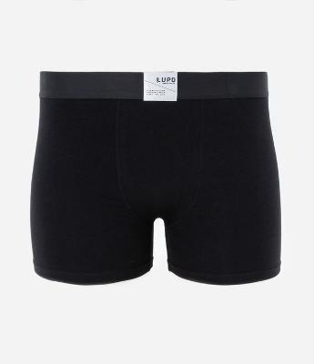 Cueca Boxer em Algodão com Detalhe Lupo