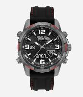 Relógio Technos com Pulseira em Silicone Preto e Caixa em Aço W23305AC2A - 1