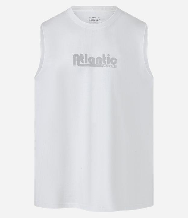 Regata Comfort em Algodão com Estampa Atlantic Ocean - 1