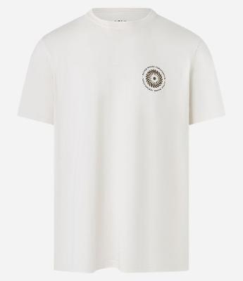 Camiseta Comfort em Algodão Peruano Estampa Espiral