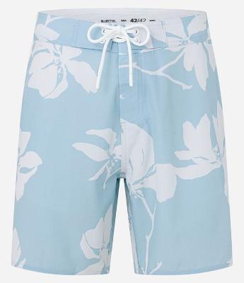 Bermuda com Cós Fixo e Cordão com Estampa Floral